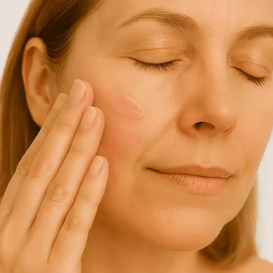 Sérum anti age éclat et fermeté by Juvenys au ginkgo et peptides. Application